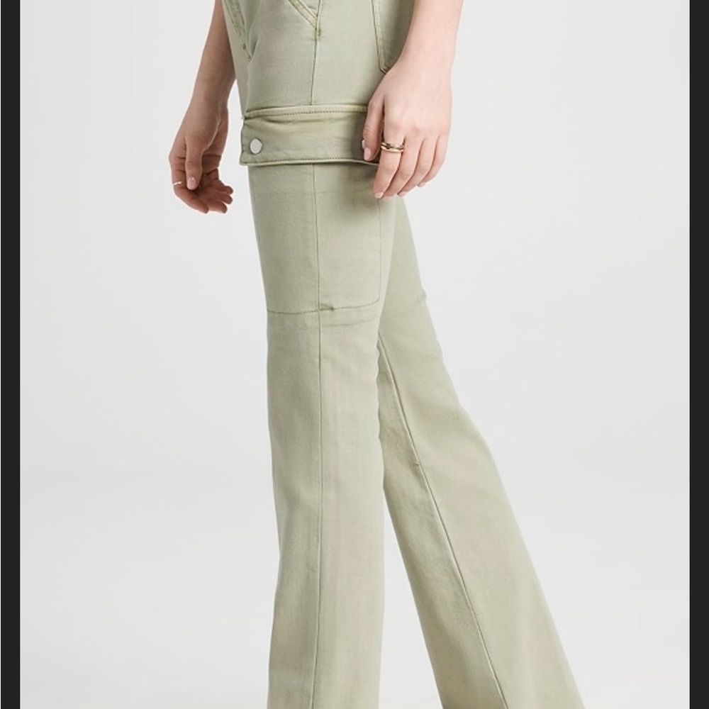 Joe’s The Frankie Cargo Pants-green khaki, size 27 - Picture 4 of 8